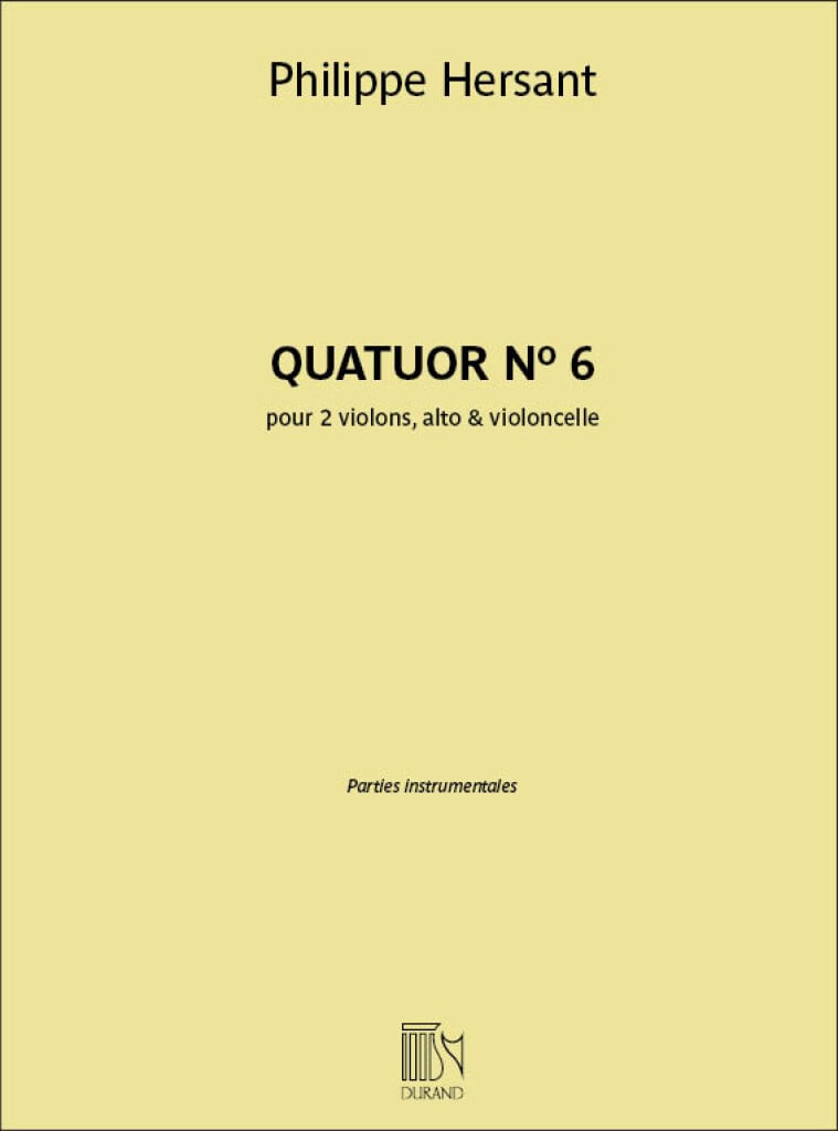 Quatuor N° 6